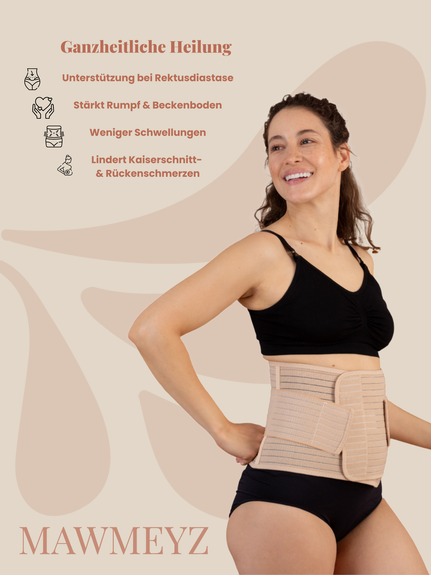 Postpartales Stützband